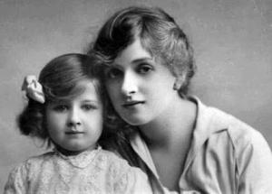with her daughter Joan