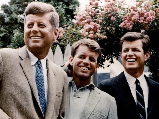 The Kennedy brothers - Jack, Bobby and Ted